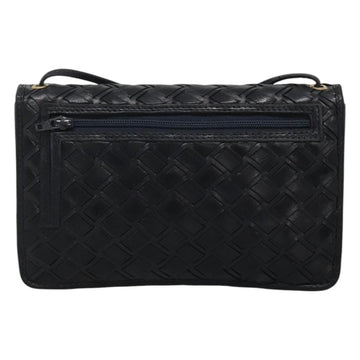 BALLY Shoulder Bag Leather Black Auth BA857 - 0