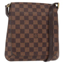 LOUIS VUITTON Damier Ebene Musette Salsa Short Shoulder Bag N51260 Auth BA8574-1