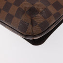 LOUIS VUITTON Damier Ebene Musette Salsa Short Shoulder Bag N51260 Auth BA8574-16