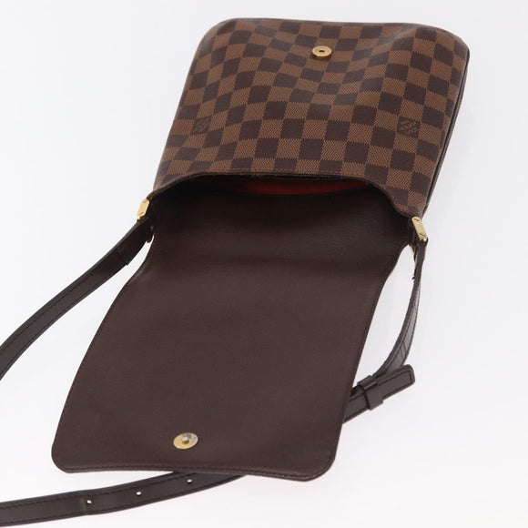 LOUIS VUITTON Damier Ebene Musette Salsa Short Shoulder Bag N51260 Auth BA8574
