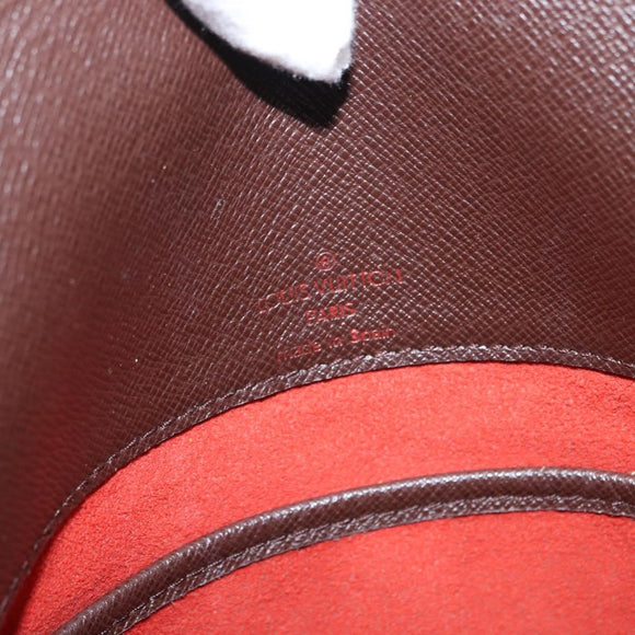 LOUIS VUITTON Damier Ebene Musette Salsa Short Shoulder Bag N51260 Auth BA8574