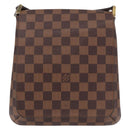 LOUIS VUITTON Damier Ebene Musette Salsa Short Shoulder Bag N51260 Auth BA8574-13