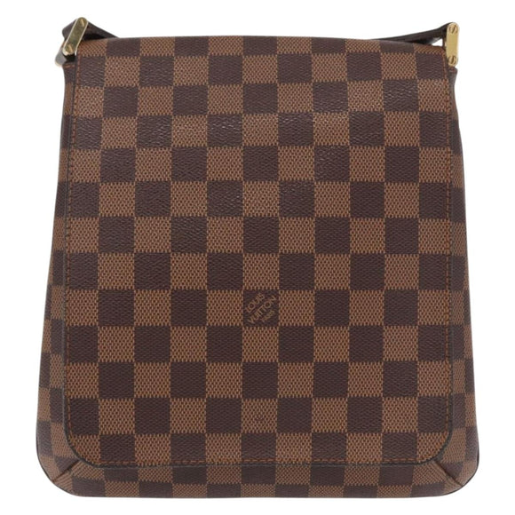 LOUIS VUITTON Damier Ebene Musette Salsa Short Shoulder Bag N51260 Auth BA8574