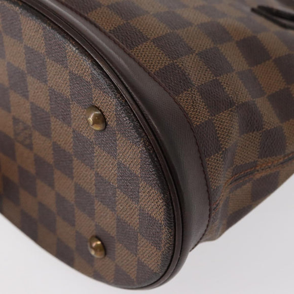 LOUIS VUITTON Damier Ebene Marais Shoulder Bag N42240 LV Auth BA8575