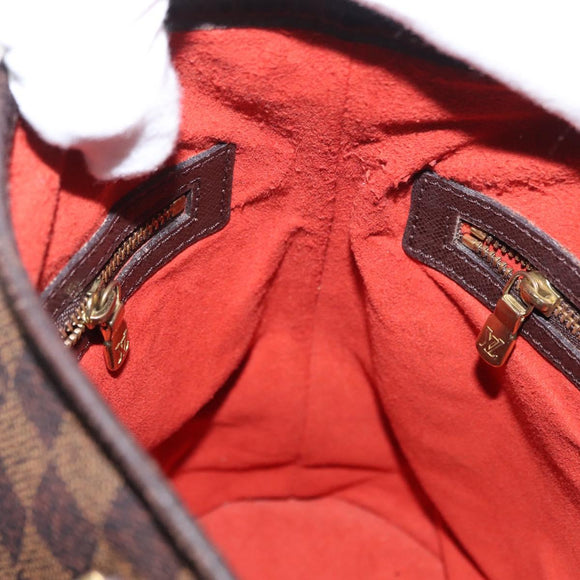 LOUIS VUITTON Damier Ebene Marais Shoulder Bag N42240 LV Auth BA8575