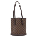 LOUIS VUITTON Damier Ebene Marais Shoulder Bag N42240 LV Auth BA8575-2