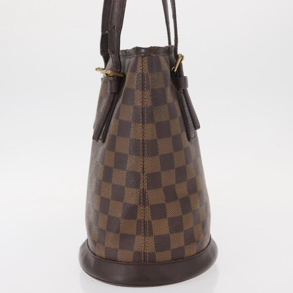 LOUIS VUITTON Damier Ebene Marais Shoulder Bag N42240 LV Auth BA8575