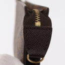 LOUIS VUITTON Damier Ebene Marais Pouch LV Auth BA8576-8