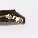 LOUIS VUITTON Damier Ebene Marais Pouch LV Auth BA8576-9