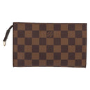 LOUIS VUITTON Damier Ebene Marais Pouch LV Auth BA8576-2
