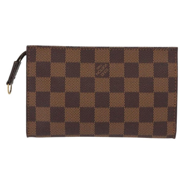 LOUIS VUITTON Damier Ebene Marais Pouch LV Auth BA8576 - 0