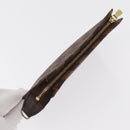 LOUIS VUITTON Damier Ebene Marais Pouch LV Auth BA8576-5