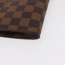 LOUIS VUITTON Damier Ebene Marais Pouch LV Auth BA8576-7