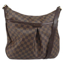 LOUIS VUITTON Damier Ebene Bloomsbury GM Shoulder Bag N42250 LV Auth BA8578-1