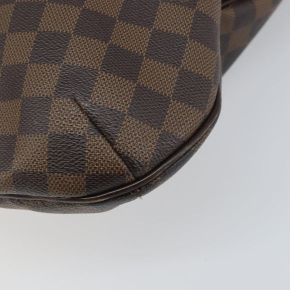 LOUIS VUITTON Damier Ebene Bloomsbury GM Shoulder Bag N42250 LV Auth BA8578