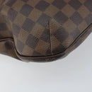 LOUIS VUITTON Damier Ebene Bloomsbury GM Shoulder Bag N42250 LV Auth BA8578-14