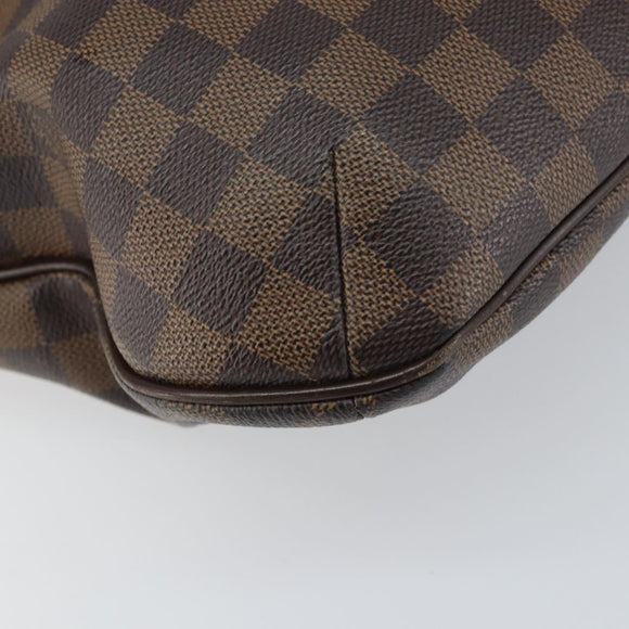 LOUIS VUITTON Damier Ebene Bloomsbury GM Shoulder Bag N42250 LV Auth BA8578