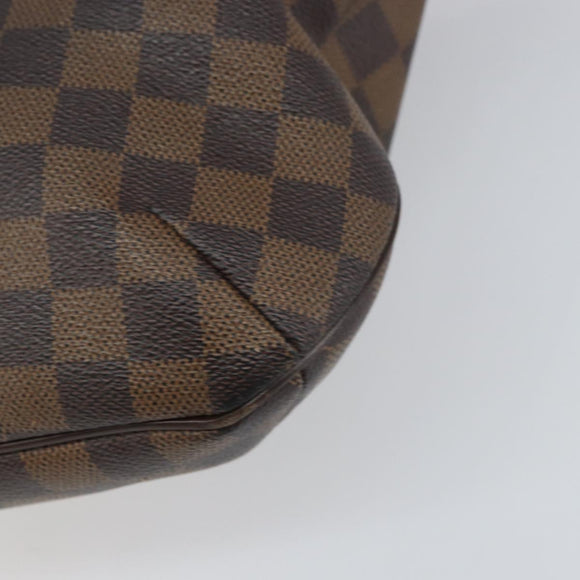 LOUIS VUITTON Damier Ebene Bloomsbury GM Shoulder Bag N42250 LV Auth BA8578