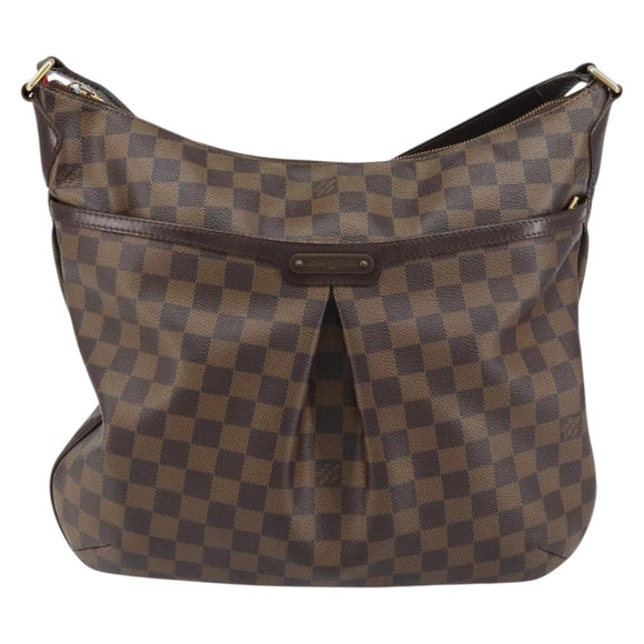 LOUIS VUITTON Damier Ebene Bloomsbury GM Shoulder Bag N42250 LV Auth BA8578