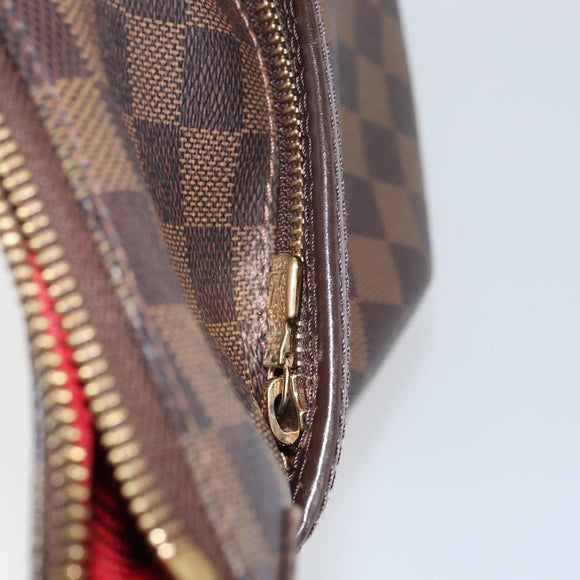 LOUIS VUITTON Damier Ebene Bloomsbury GM Shoulder Bag N42250 LV Auth BA8578