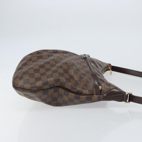 LOUIS VUITTON Damier Ebene Bloomsbury GM Shoulder Bag N42250 LV Auth BA8578