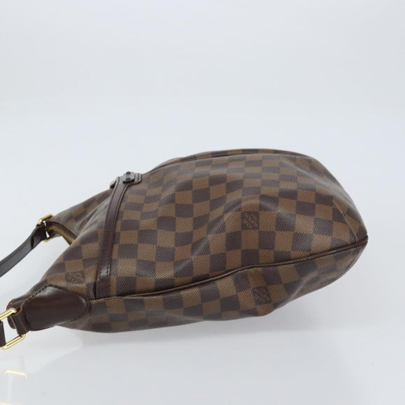 LOUIS VUITTON Damier Ebene Bloomsbury GM Shoulder Bag N42250 LV Auth BA8578