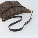 LOUIS VUITTON Damier Ebene Bloomsbury GM Shoulder Bag N42250 LV Auth BA8578-7