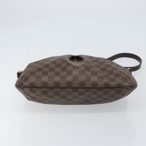 LOUIS VUITTON Damier Ebene Bloomsbury GM Shoulder Bag N42250 LV Auth BA8578