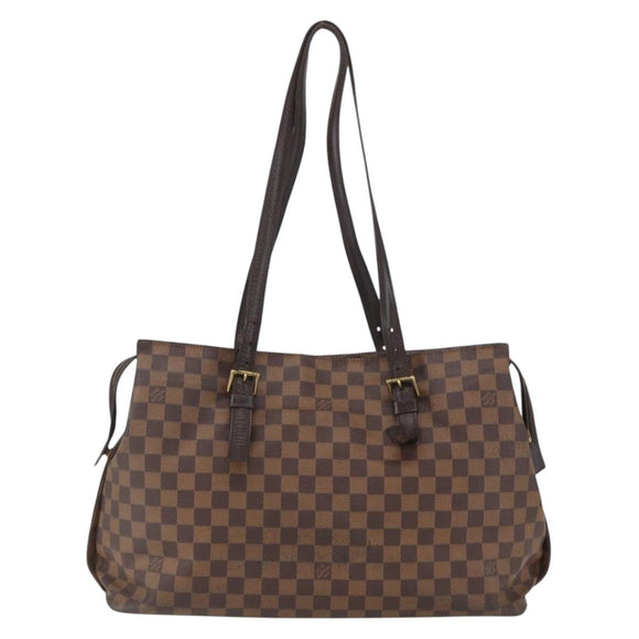 LOUIS VUITTON Damier Ebene Chelsea Tote Bag N51119 LV Auth BA8579