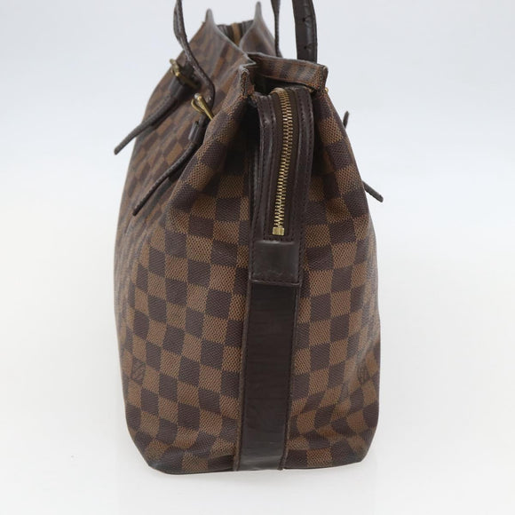 LOUIS VUITTON Damier Ebene Chelsea Tote Bag N51119 LV Auth BA8579