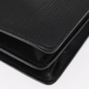 LOUIS VUITTON Epi Serviette Conseiller Business Bag Black M54422 LV Auth BA8581-9