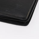 LOUIS VUITTON Epi Serviette Conseiller Business Bag Black M54422 LV Auth BA8581-14