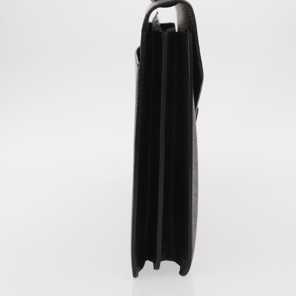 LOUIS VUITTON Epi Serviette Conseiller Business Bag Black M54422 LV Auth BA8581