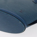 LOUIS VUITTON Epi Saint Jacques Poignees Long Bag Blue M52265 LV Auth BA8582-15