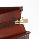 LOUIS VUITTON Epi Riviera Hand Bag Brown M48183 LV Auth BA8583-10