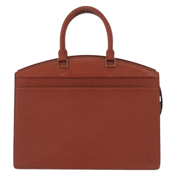 LOUIS VUITTON Epi Riviera Hand Bag Brown M48183 LV Auth BA8583