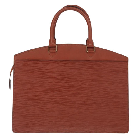 LOUIS VUITTON Epi Riviera Hand Bag Brown M48183 LV Auth BA8583