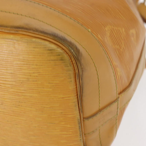 LOUIS VUITTON Epi Noe Shoulder Bag Tassili Yellow M44009 LV Auth BA8586