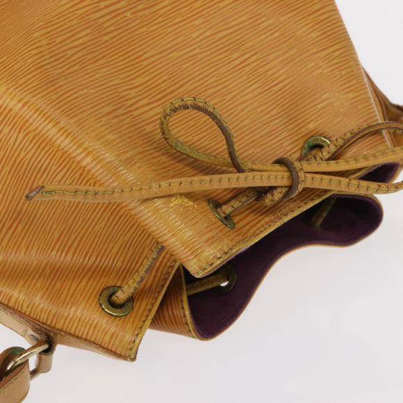 LOUIS VUITTON Epi Noe Shoulder Bag Tassili Yellow M44009 LV Auth BA8586