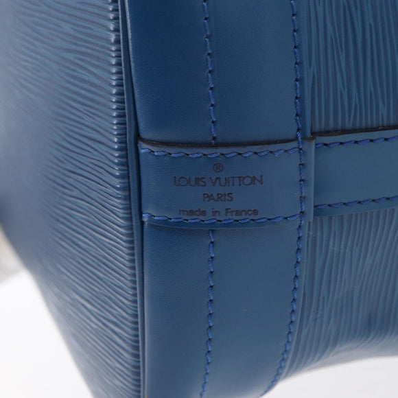 LOUIS VUITTON Epi Noe Shoulder Bag Toledo Blue M44005 LV Auth BA8587