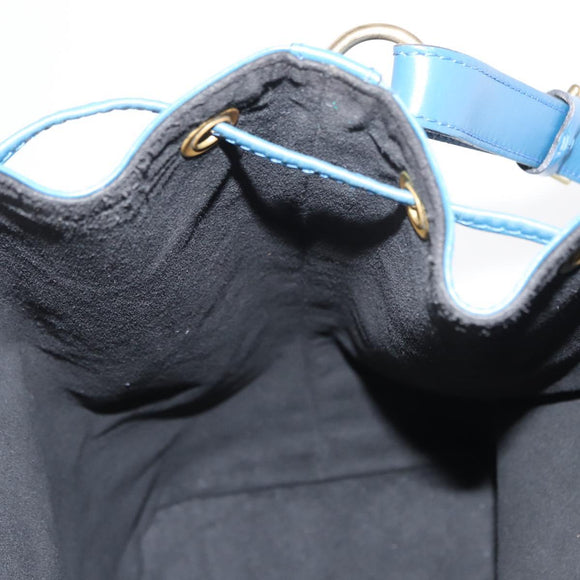 LOUIS VUITTON Epi Noe Shoulder Bag Toledo Blue M44005 LV Auth BA8587