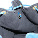 LOUIS VUITTON Epi Noe Shoulder Bag Toledo Blue M44005 LV Auth BA8587-19