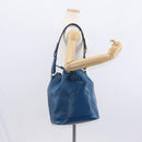LOUIS VUITTON Epi Noe Shoulder Bag Toledo Blue M44005 LV Auth BA8587-20