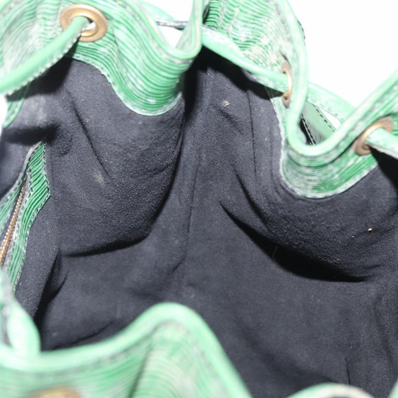 LOUIS VUITTON Epi Noe Shoulder Bag Green M44004 LV Auth BA8588