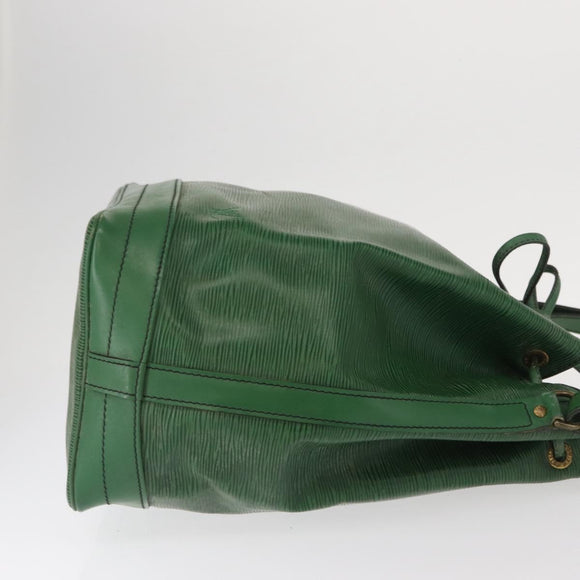 LOUIS VUITTON Epi Noe Shoulder Bag Green M44004 LV Auth BA8588