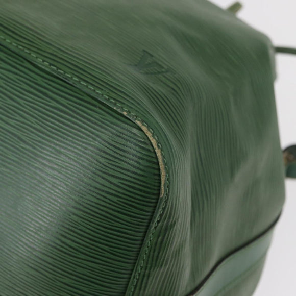 LOUIS VUITTON Epi Petit Noe Shoulder Bag Green M44104 LV Auth BA8589