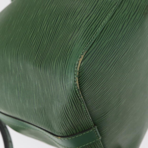 LOUIS VUITTON Epi Petit Noe Shoulder Bag Green M44104 LV Auth BA8589