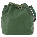 LOUIS VUITTON Epi Petit Noe Shoulder Bag Green M44104 LV Auth BA8589-13