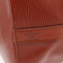 LOUIS VUITTON Epi Petit Noe Shoulder Bag Kenya Brown M44103 LV Auth BA8590-17