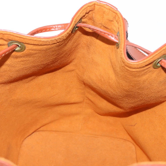 LOUIS VUITTON Epi Petit Noe Shoulder Bag Kenya Brown M44103 LV Auth BA8590